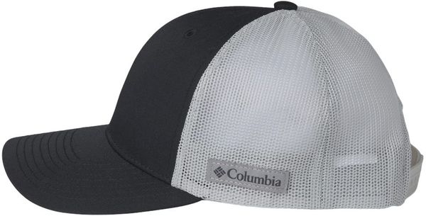 An image of a Custom Columbia Spring Grove Snapback Cap in Black/Cool Grey!