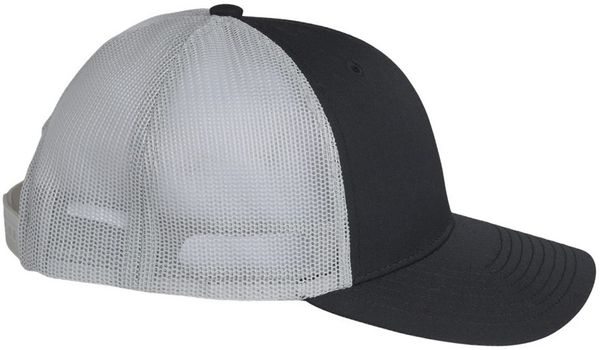 An image of a Custom Columbia Spring Grove Snapback Cap in Black/Cool Grey!