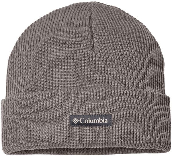 An image of a Custom Columbia Whirlibird Cuffed Beanie in City Grey!