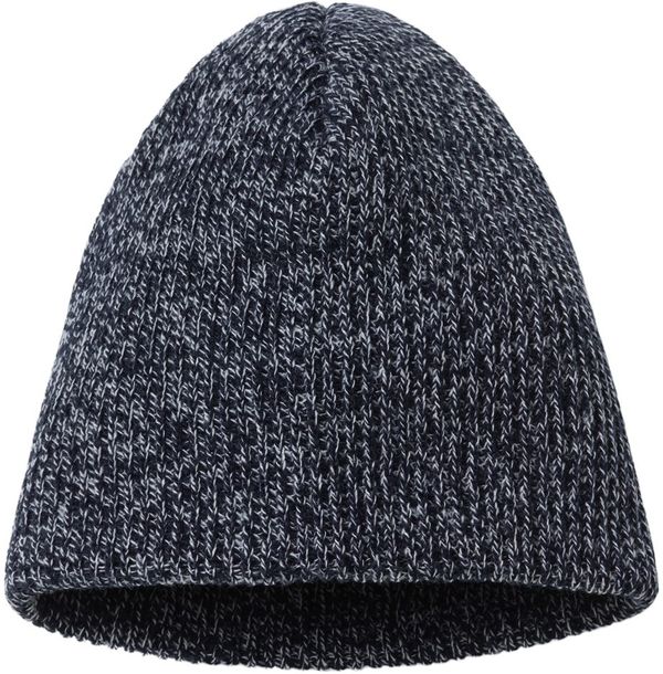 An image of a Custom Columbia Whirlibird Watch Cap in Dark Nocturnal/ White!