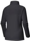 An image of a Custom Columbia Womens Benton Springs Half Snap Fleece Pullover in Black!