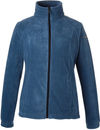 An image of a Custom Columbia Women Benton Springs Fleece Full Zip Jacket in Columbia Navy!