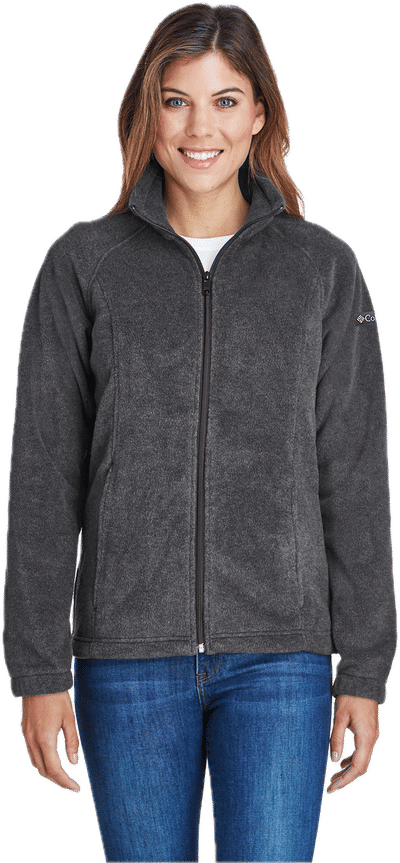 An image of a Custom Columbia Women Benton Springs Fleece Full Zip Jacket!