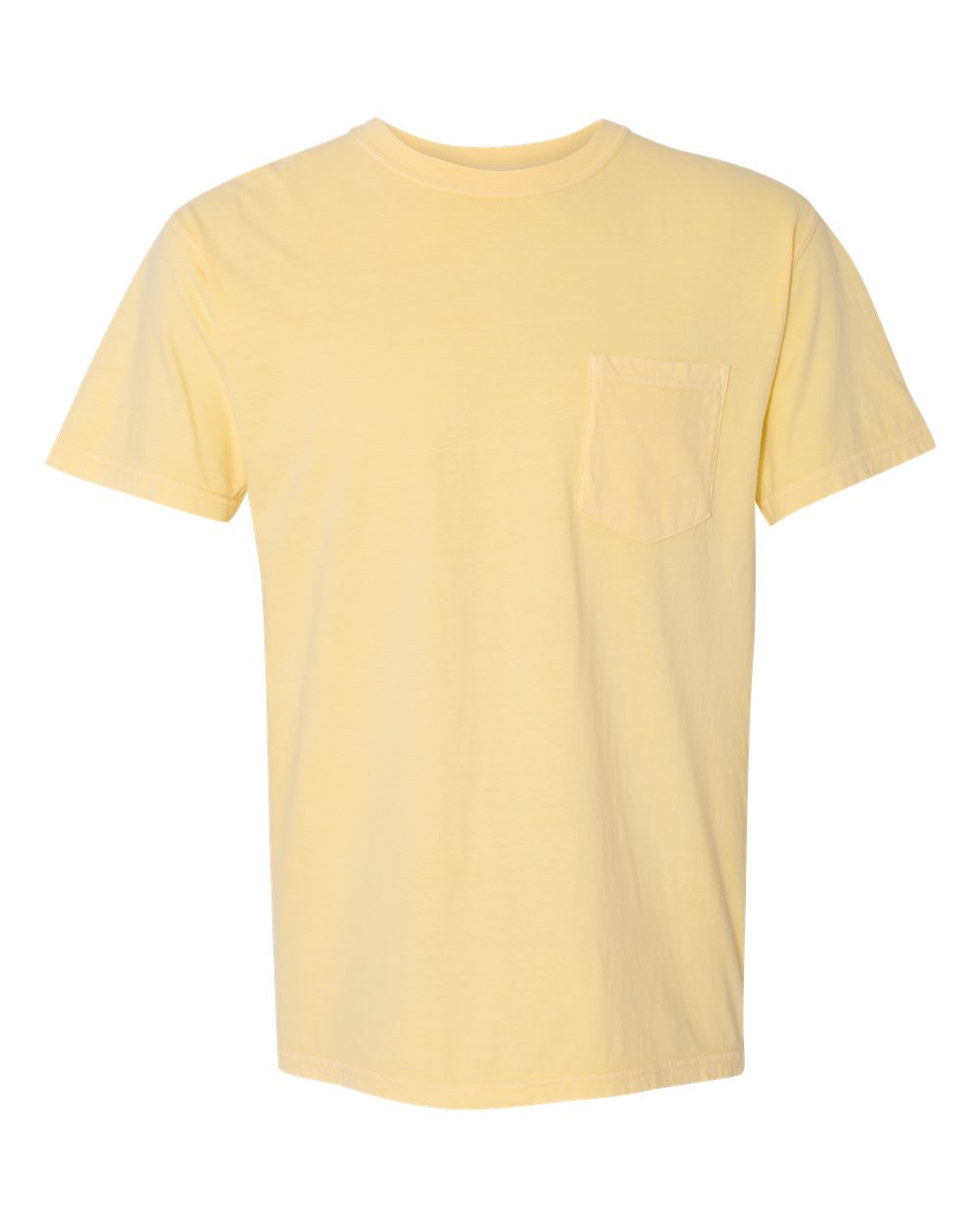 Comfort Colors Adult Heavyweight RS Pocket T Shirt in Butter