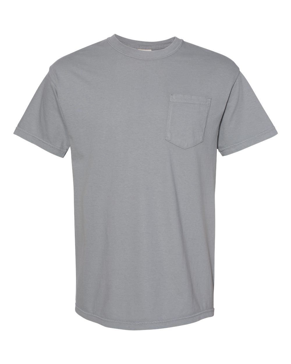 Comfort Colors Adult Heavyweight RS Pocket T Shirt in Granite