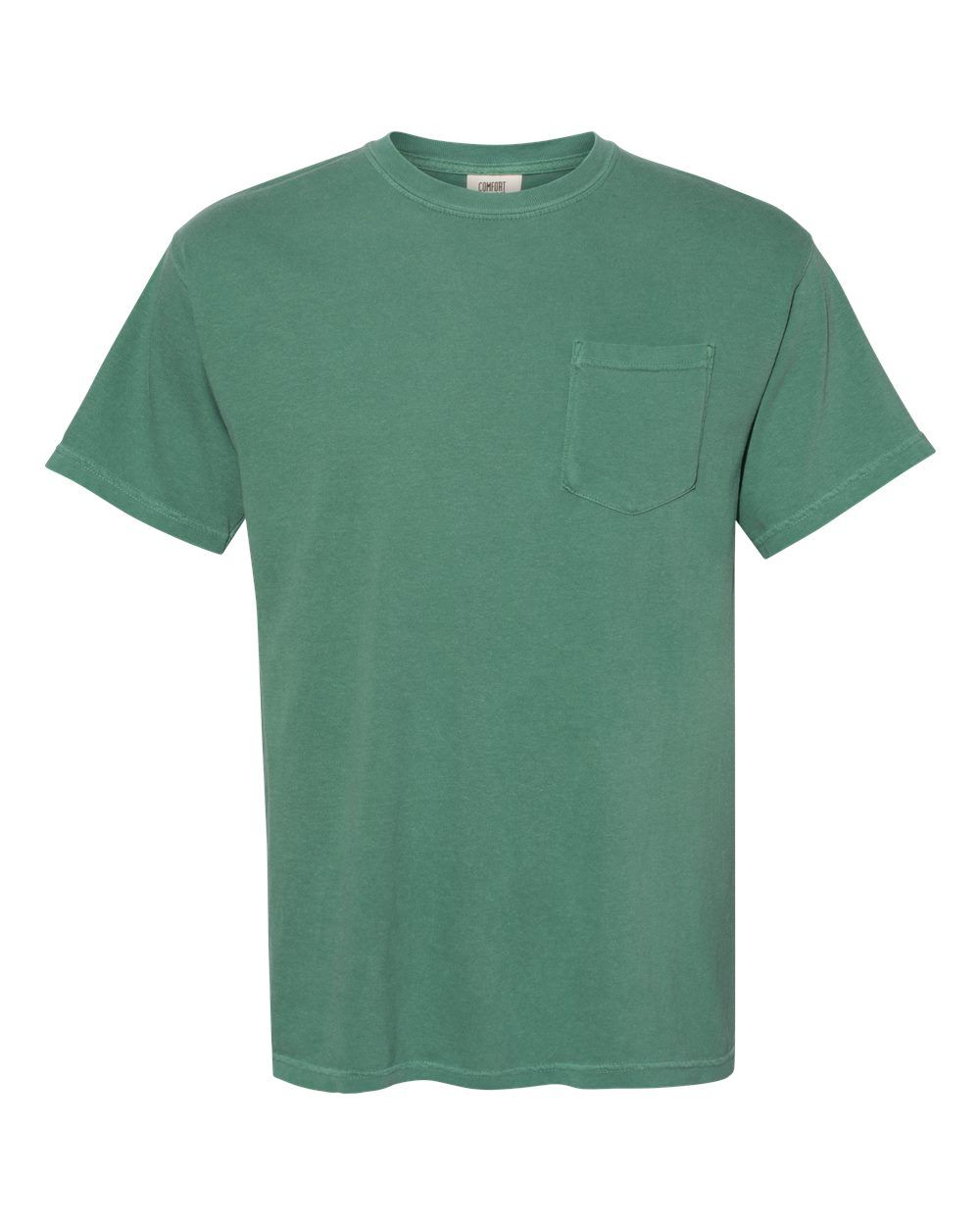 Comfort Colors Adult Heavyweight RS Pocket T Shirt in Light Green