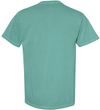 Am image of a Custom Comfort Colors Adult Heavyweight RS Pocket T Shirt in Seafoam!