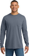 An image of a Custom Comfort Colors Heavyweight Ring Spun Long Sleeve Pocket Tee!