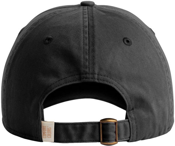 An image of a Custom Comfort Colors Sunwashed Cap in Black!