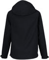 Am image of a Custom Core365 Ladies Packable Rain Jacket in Black!