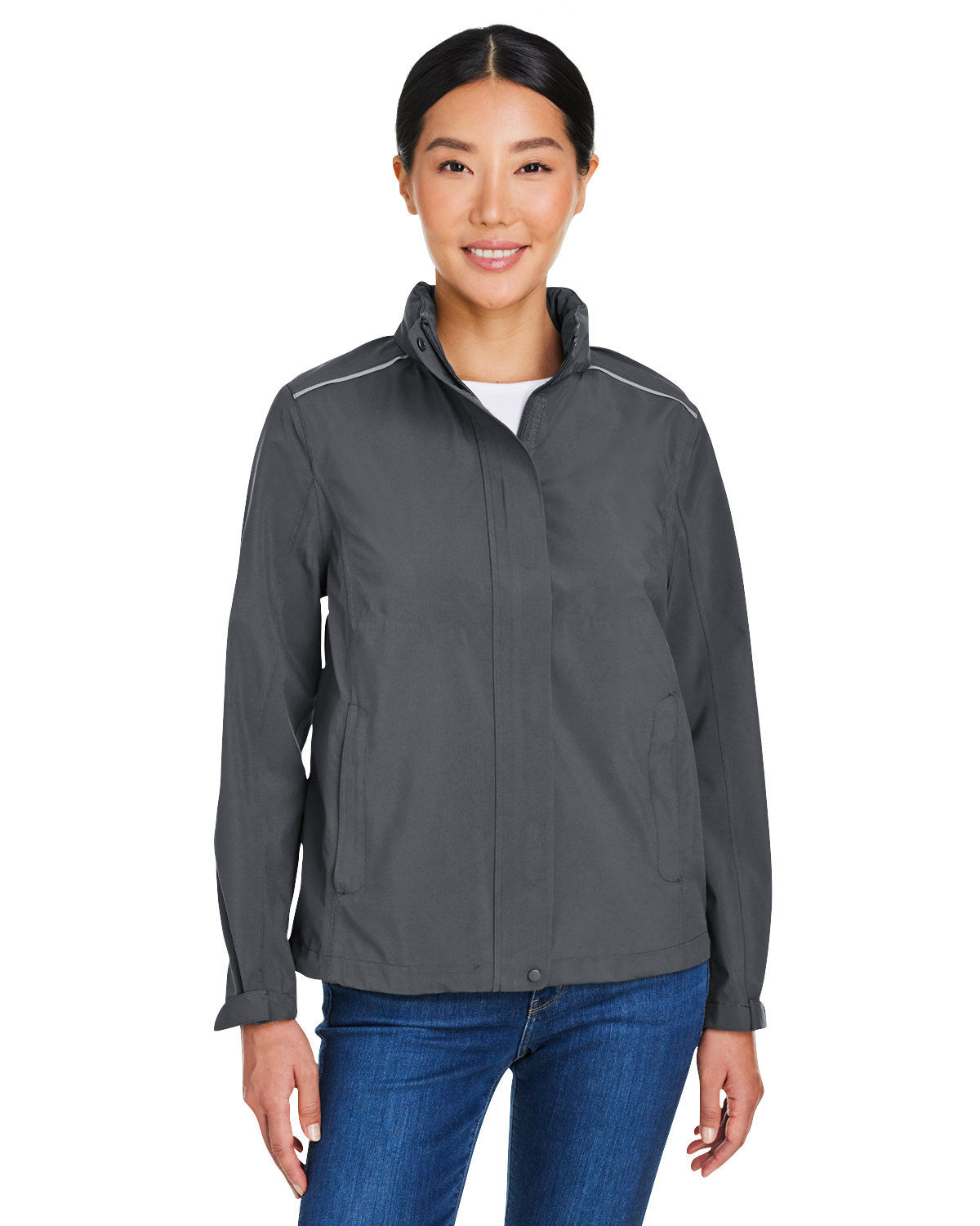 Core365 Ladies Packable Rain Jacket