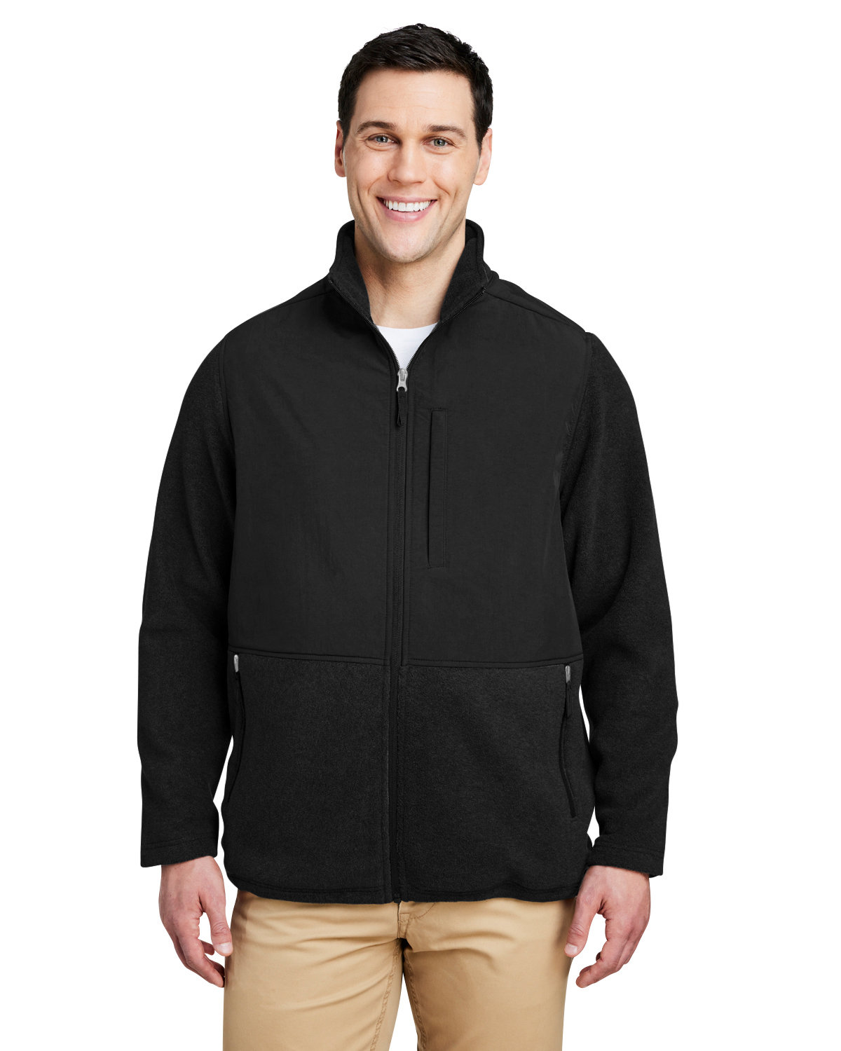 Core365 Men's Journey Summit Hybrid Full Zip