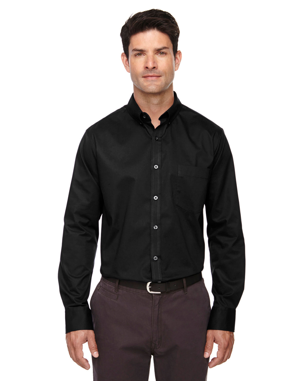 Core365 Men's Operate Long Sleeve Twill Shirt