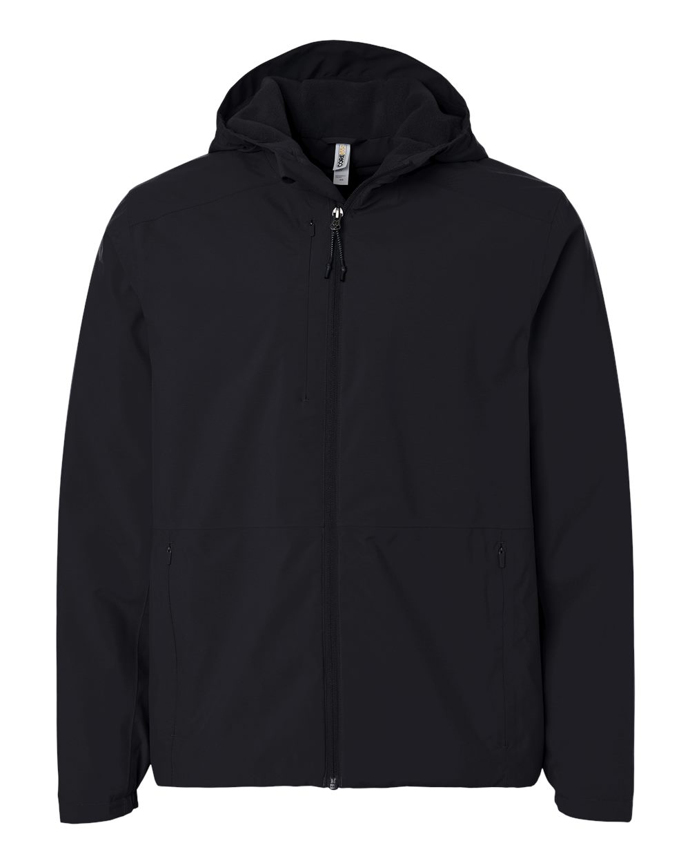 Core365 Mens Barrier All Season Jacket in Black