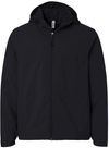 An image of a Custom Core365 Mens Barrier All Season Jacket in Black!