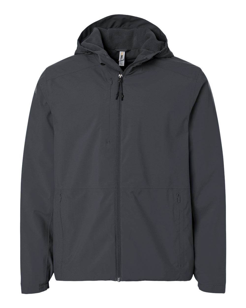 Core365 Mens Barrier All Season Jacket in Carbon
