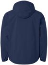 An image of a Custom Core365 Mens Barrier All Season Jacket in Classic Navy!