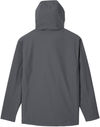 Am image of a Custom Core365 Mens Barrier Rain Jacket in Carbon!