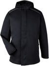 Am image of a Custom Core365 Unisex Techno Lite Flat Fill Insulated Jacket in Black!