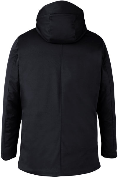 Am image of a Custom Core365 Unisex Techno Lite Flat Fill Insulated Jacket in Black!