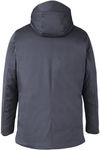 Am image of a Custom Core365 Unisex Techno Lite Flat Fill Insulated Jacket in Carbon!