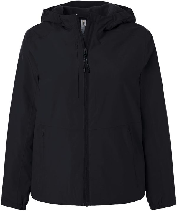 An image of a Custom Core365 Womens Barrier All Season Jacket in Black!