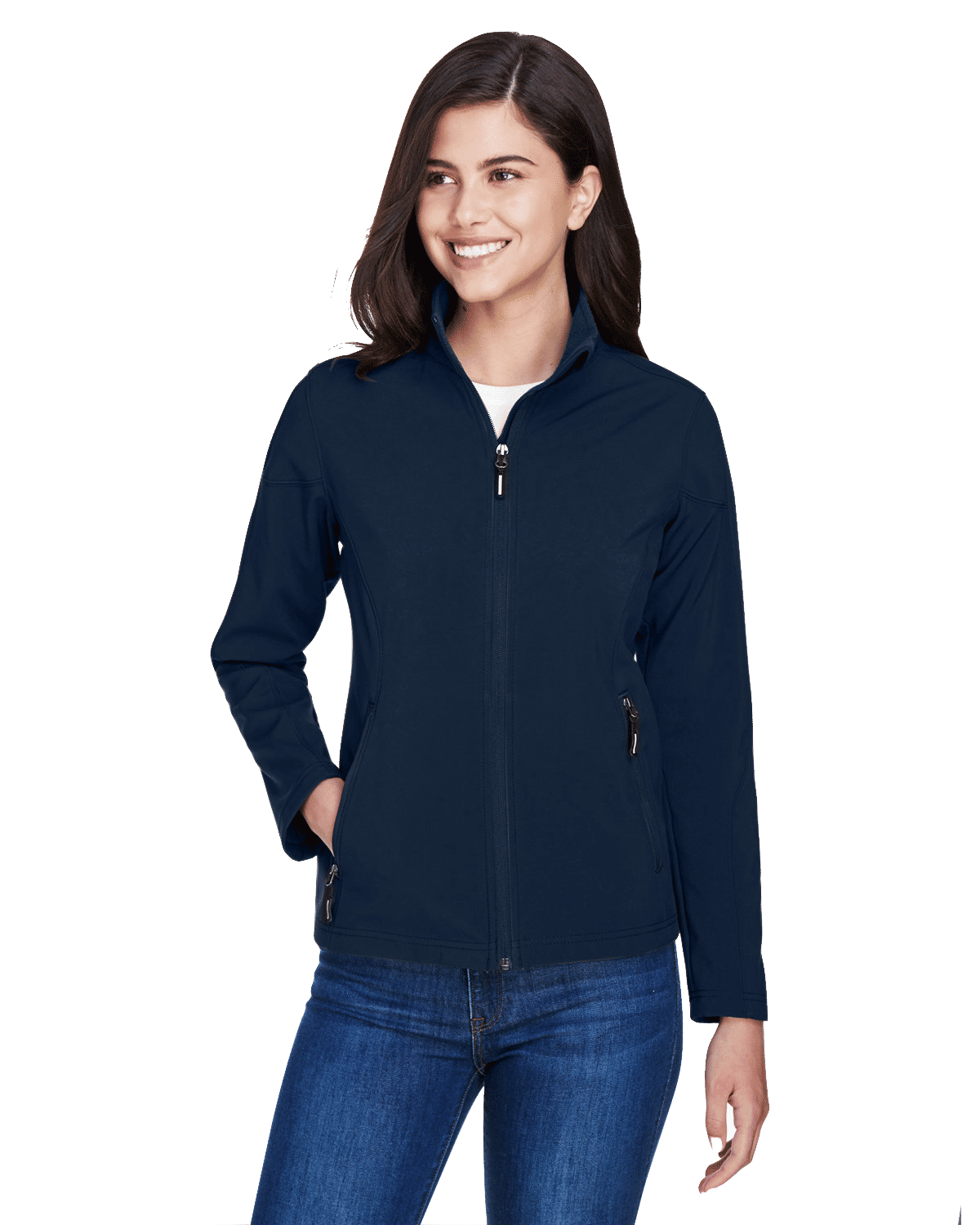 Core365 Ladies Cruise Two Layer Fleece Bonded Soft Shell Jacket