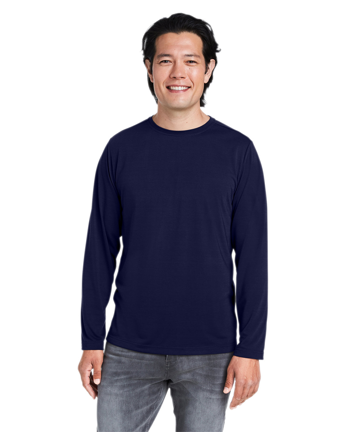 Core 365 Adult Fusion ChromaSoft™ Performance Long Sleeve T Shirt