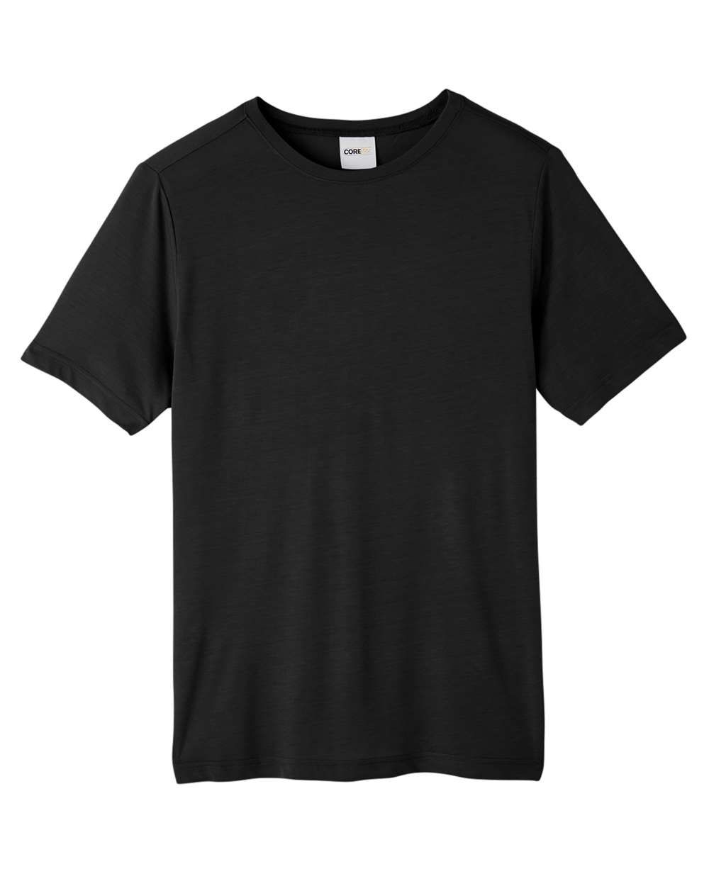 Core 365 Adult Fusion ChromaSoft Performance T Shirt in Black