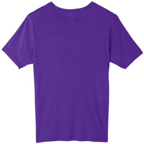 An image of a Custom Core 365 Adult Fusion ChromaSoft Performance T Shirt in Campus Purple!