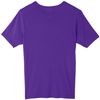 An image of a Custom Core 365 Adult Fusion ChromaSoft Performance T Shirt in Campus Purple!