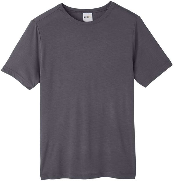 An image of a Custom Core 365 Adult Fusion ChromaSoft Performance T Shirt in Carbon!