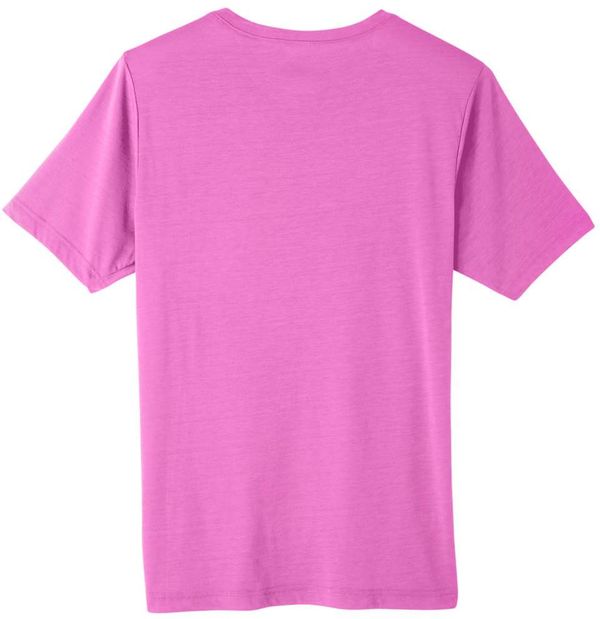 An image of a Custom Core 365 Adult Fusion ChromaSoft Performance T Shirt in Charity Pink!