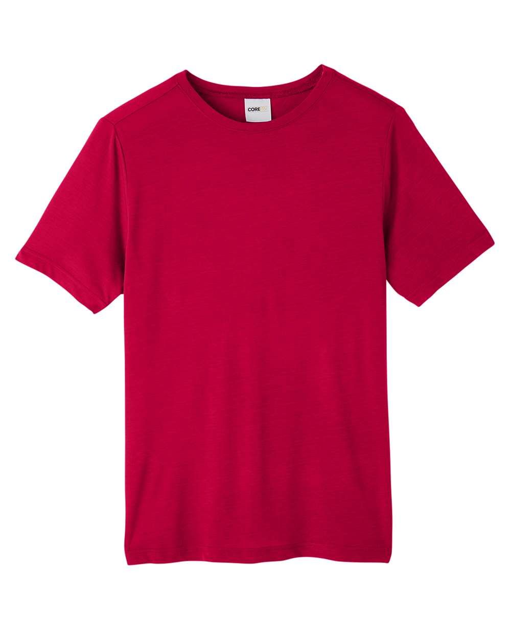 Core 365 Adult Fusion ChromaSoft Performance T Shirt in Classic Red
