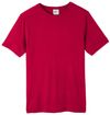 An image of a Custom Core 365 Adult Fusion ChromaSoft Performance T Shirt in Classic Red!
