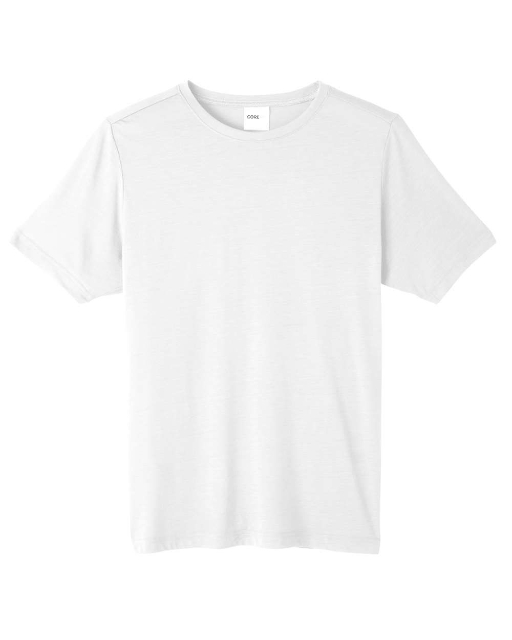 Core 365 Adult Fusion ChromaSoft Performance T Shirt in White
