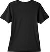 An image of a Custom Core 365 Ladies' Fusion ChromaSoft™ Performance T Shirt in Black!