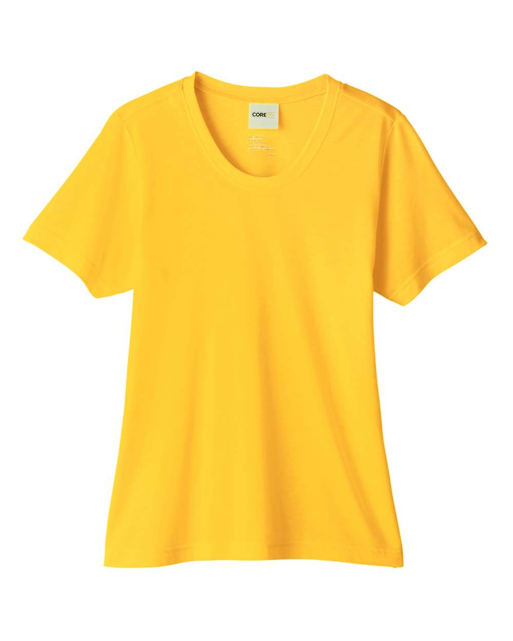 Core 365 Ladies' Fusion ChromaSoft™ Performance T Shirt in Campus Gold