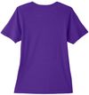An image of a Custom Core 365 Ladies' Fusion ChromaSoft™ Performance T Shirt in Campus Purple!