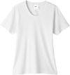 An image of a Custom Core 365 Ladies' Fusion ChromaSoft™ Performance T Shirt in White!
