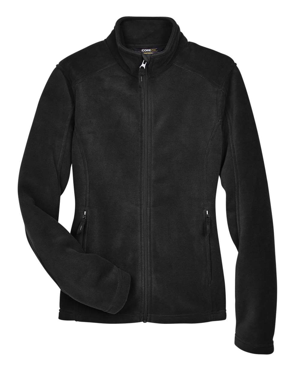 Core 365 Ladies' Journey Fleece Jacket in Black