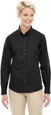 An image of a Custom Core 365 Ladies' Operate Long Sleeve Twill Shirt!