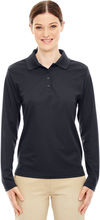 An image of a Custom Core 365 Ladies' Pinnacle Performance Long Sleeve Pique Polo!