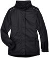 An image of a Custom Core 365 Ladies' Region 3 in 1 Jacket with Fleece Liner in Black!