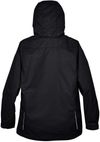 An image of a Custom Core 365 Ladies' Region 3 in 1 Jacket with Fleece Liner in Black!