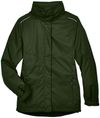 An image of a Custom Core 365 Ladies' Region 3 in 1 Jacket with Fleece Liner in Forest!