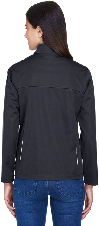 An image of a Custom Core 365 Ladies' Techno Lite Three Layer Knit Tech Shell!