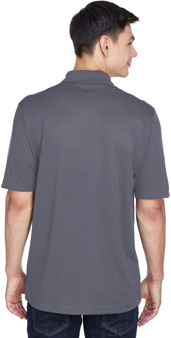 An image of a Custom Core 365 Men's Balance Colorblock Performance Pique Polo!