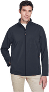 An image of a Custom Core 365 Men's Cruise Two Layer Fleece Bonded Soft Shell Jacket!