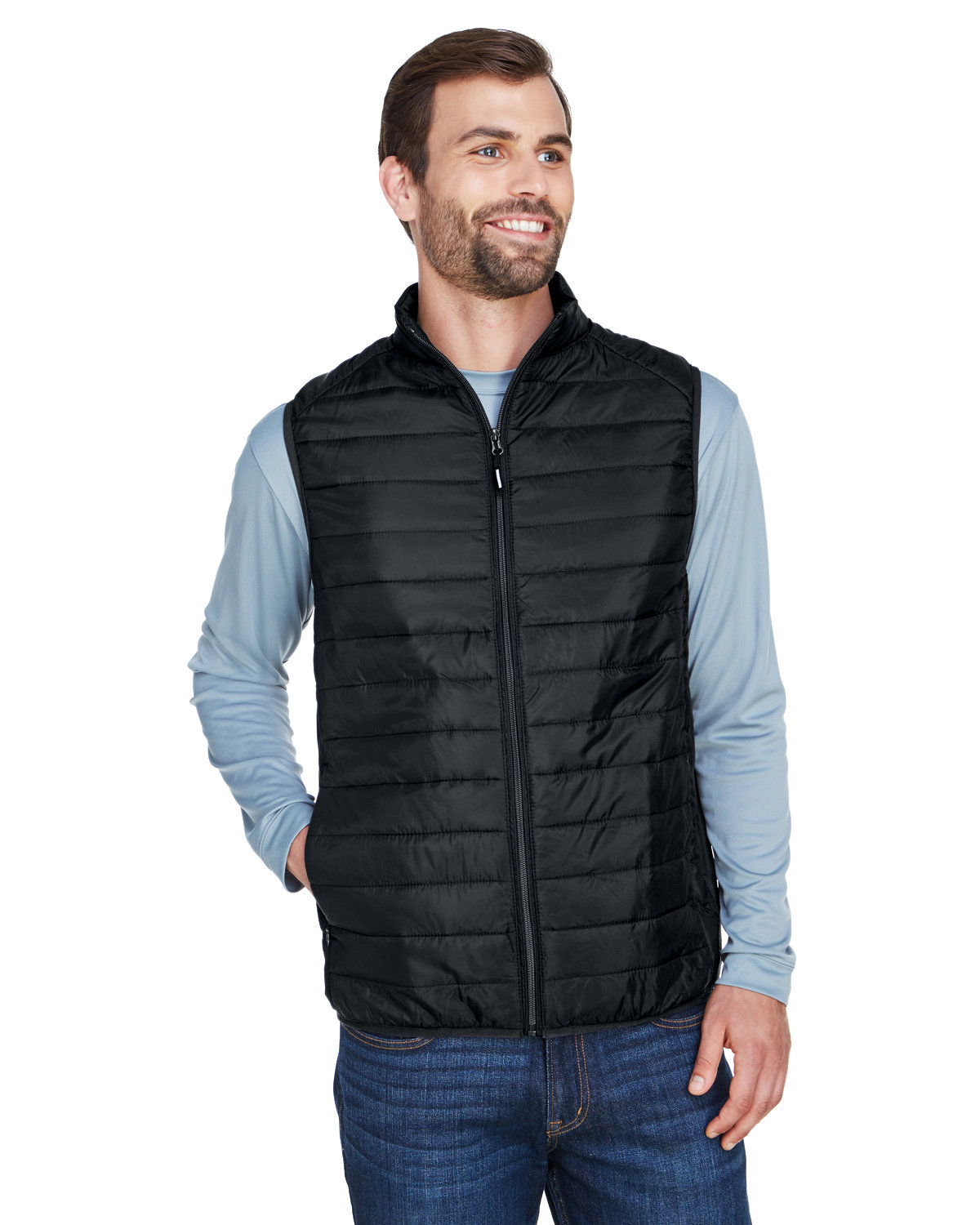Core 365 Men's Prevail Packable Puffer Vest